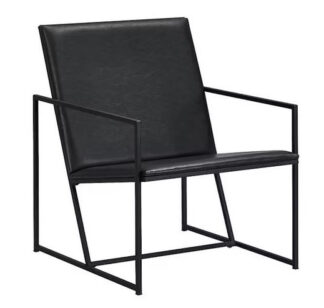 Fåtölj Bloom, svart